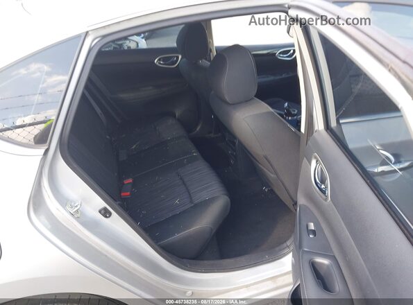 3N1AB7AP3KY325675 2019 NISSAN SENTRA Silver Вид наклейки з VIN-кодом