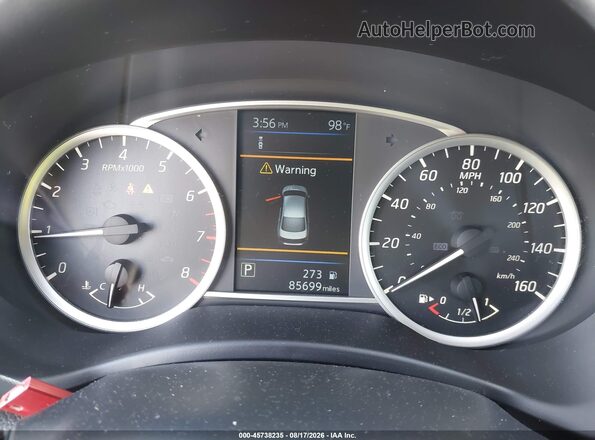 3N1AB7AP3KY325675 2019 NISSAN SENTRA Silver Вид задніх сидінь