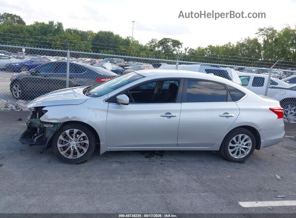 3N1AB7AP3KY325675 2019 NISSAN SENTRA Silver 
