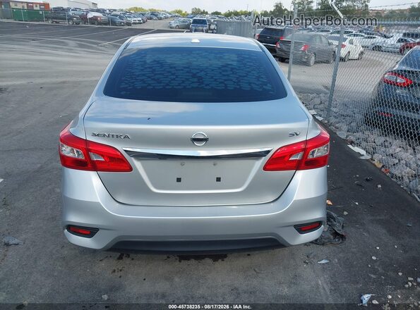 3N1AB7AP3KY325675 2019 NISSAN SENTRA Silver 