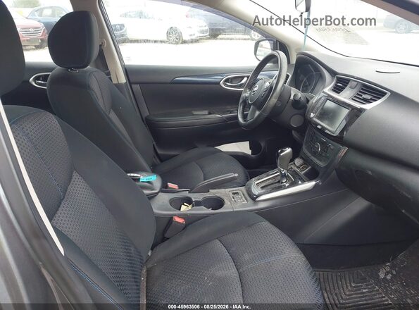 3N1AB7AP3KY343450 2019 NISSAN SENTRA Gray Вид салону спереду