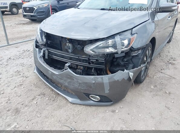 3N1AB7AP3KY343450 2019 NISSAN SENTRA Gray Вид спереду