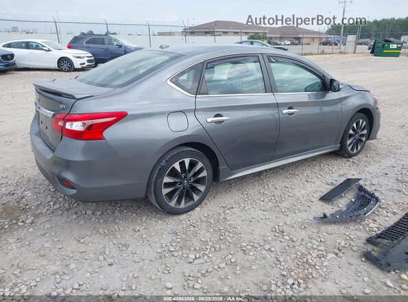 3N1AB7AP3KY343450 2019 NISSAN SENTRA Gray Задня права чверть
