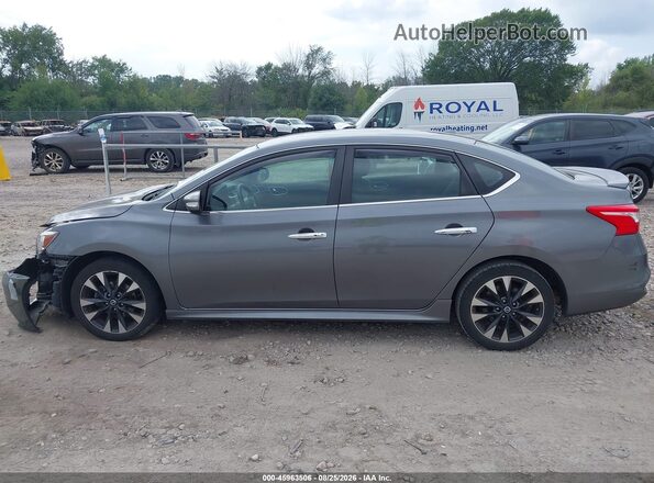 3N1AB7AP3KY343450 2019 NISSAN SENTRA Gray 
