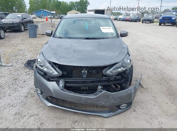 3N1AB7AP3KY343450 2019 NISSAN SENTRA Gray Вид задньої частини салону