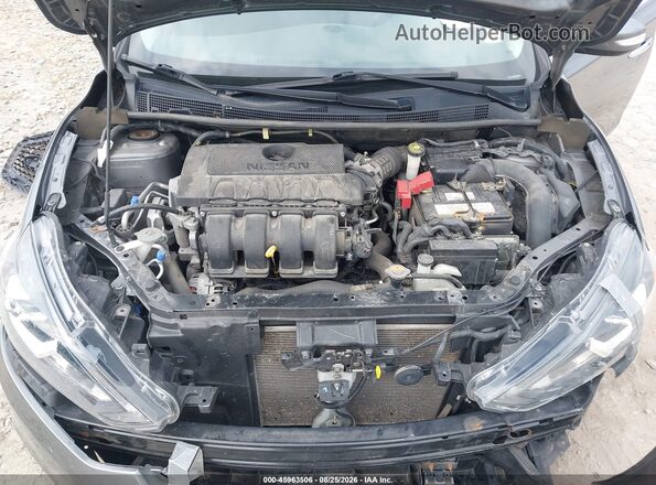 3N1AB7AP3KY343450 2019 NISSAN SENTRA Gray Вид ззаду