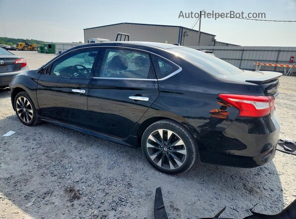 3N1AB7AP3KY345120 2019 NISSAN SENTRA Black Rear left