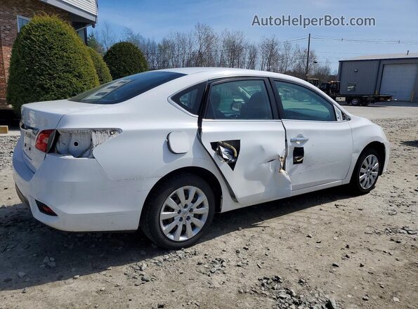 3N1AB7AP3KY359860 2019 NISSAN SENTRA White Rear right