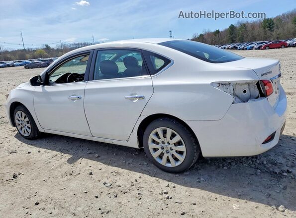 3N1AB7AP3KY359860 2019 NISSAN SENTRA White Rear left