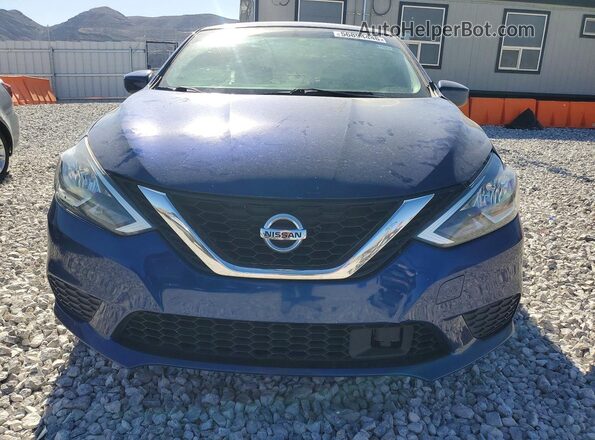 3N1AB7AP3KY390719 2019 NISSAN SENTRA Blue Vista frontal