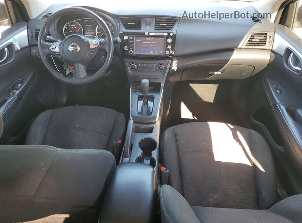 3N1AB7AP3KY390719 2019 NISSAN SENTRA Blue Vista del salpicadero