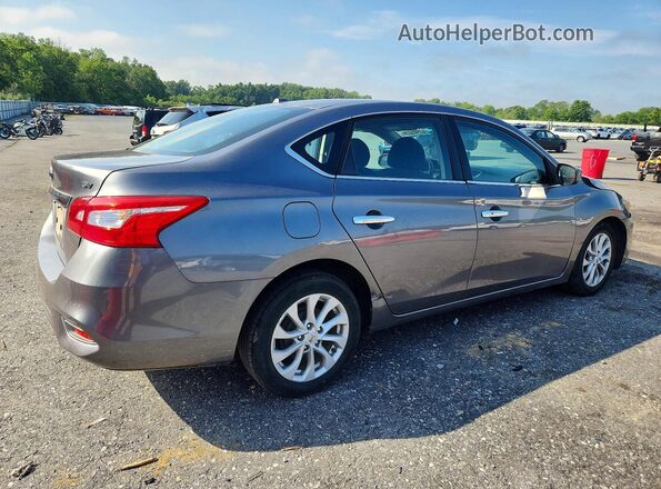 3N1AB7AP3KY434816 2019 NISSAN SENTRA Gray Հետևի աջ