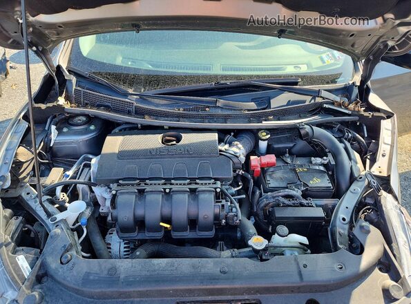 3N1AB7AP3KY434816 2019 NISSAN SENTRA Gray Սալոնի հետևի տեսք