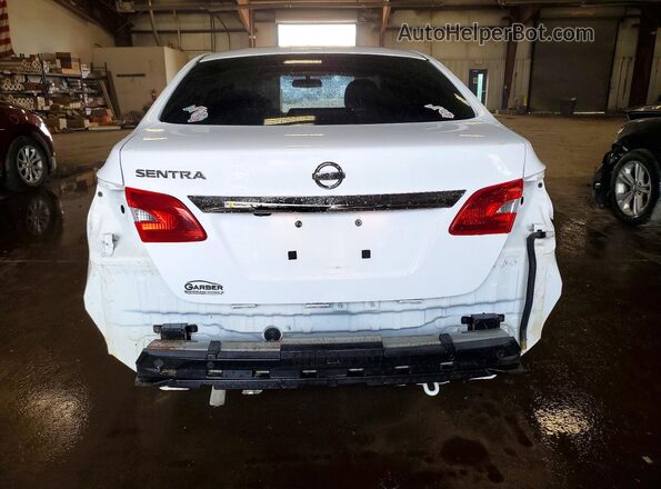 3N1AB7AP3KY443869 2019 NISSAN SENTRA White Rear view