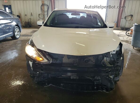 3N1AB7AP3KY443869 2019 NISSAN SENTRA White Front view
