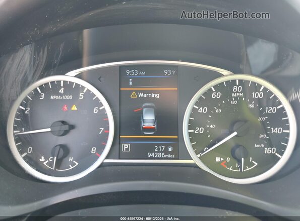 3N1AB7AP3KY443953 2019 NISSAN SENTRA Серый Вид задних сидений