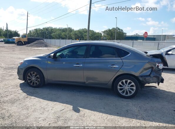 3N1AB7AP3KY443953 2019 NISSAN SENTRA Серый 
