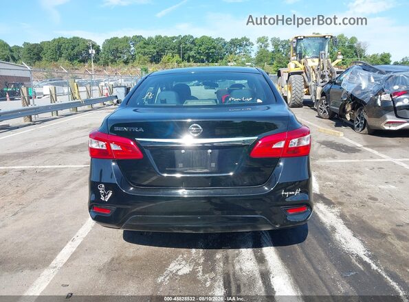 3N1AB7AP3KY450580 2019 NISSAN SENTRA Black 