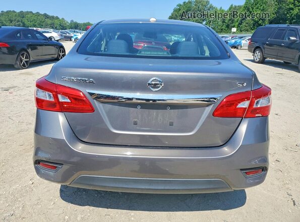 3N1AB7AP4GL657094 2016 NISSAN SENTRA Charcoal უკანა ხედი