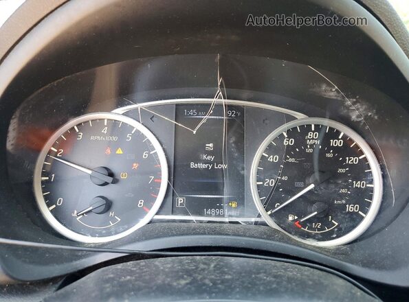 3N1AB7AP4GL657094 2016 NISSAN SENTRA Charcoal ხელსაწყოთა პანელის ხედი