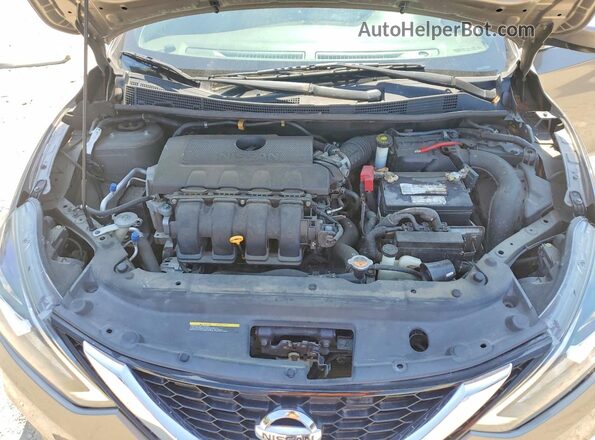 3N1AB7AP4GL657094 2016 NISSAN SENTRA Charcoal უკანა სალონის ხედი