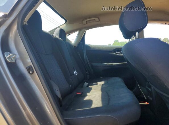 3N1AB7AP4GL657094 2016 NISSAN SENTRA Charcoal უკანა სავარძლების ხედი
