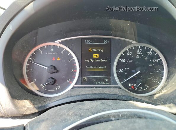 3N1AB7AP4GL667396 2016 NISSAN SENTRA Silver Սարքավորումների վահանակի տեսք