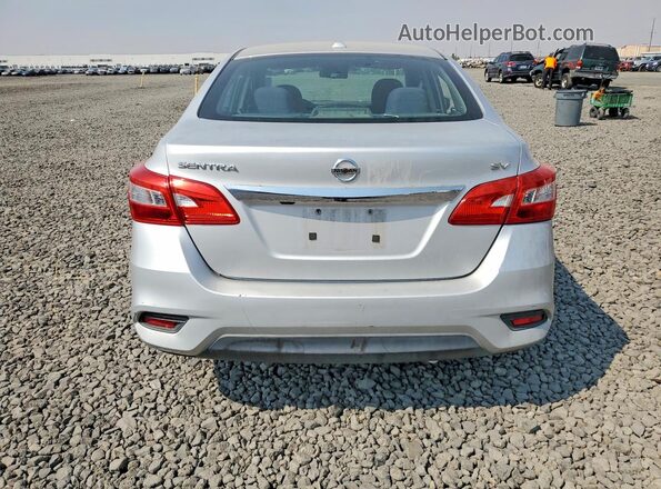 3N1AB7AP4GL667396 2016 NISSAN SENTRA Silver Հետևի տեսք