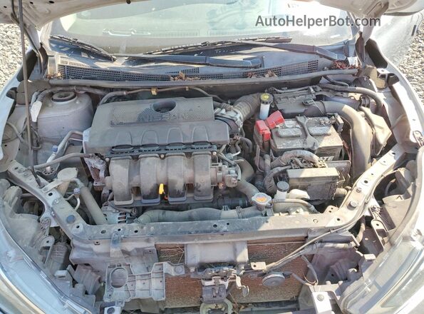3N1AB7AP4GL667396 2016 NISSAN SENTRA Silver Սալոնի հետևի տեսք