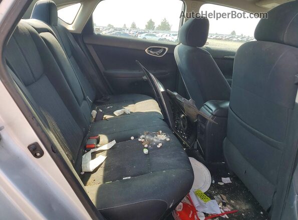 3N1AB7AP4GL667396 2016 NISSAN SENTRA Silver Հետևի նստատեղերի տեսք
