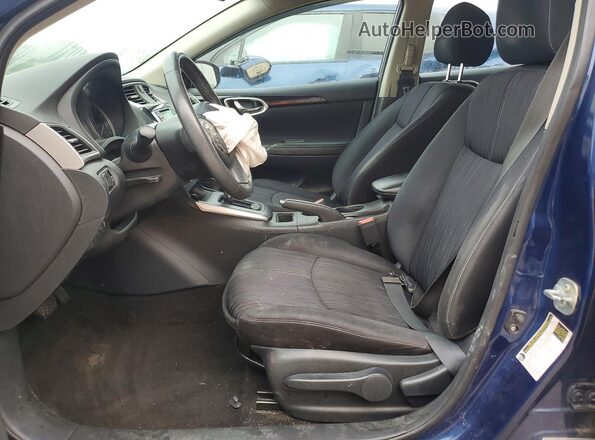 3N1AB7AP4GL667494 2016 NISSAN SENTRA Blue Вид салону спереду