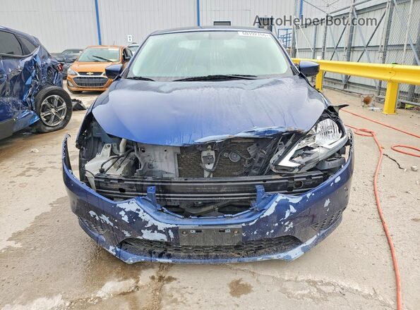 3N1AB7AP4GL667494 2016 NISSAN SENTRA Blue Вид спереду
