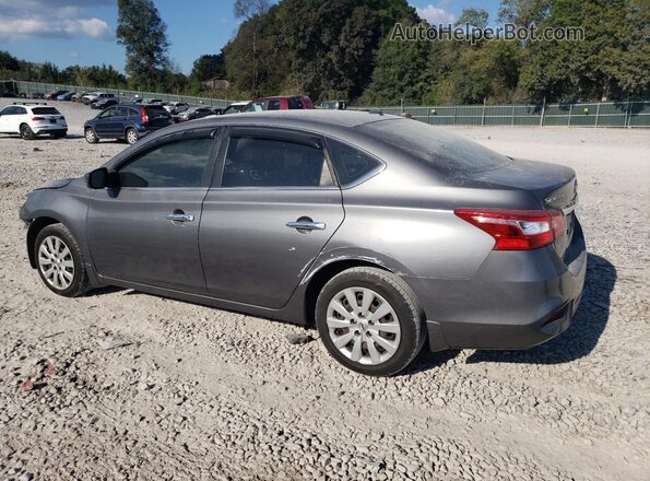 3N1AB7AP4GL675739 2016 NISSAN SENTRA Серый Задняя левая четверть