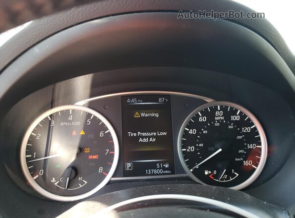 3N1AB7AP4GL675739 2016 NISSAN SENTRA Серый Вид щитка приборов