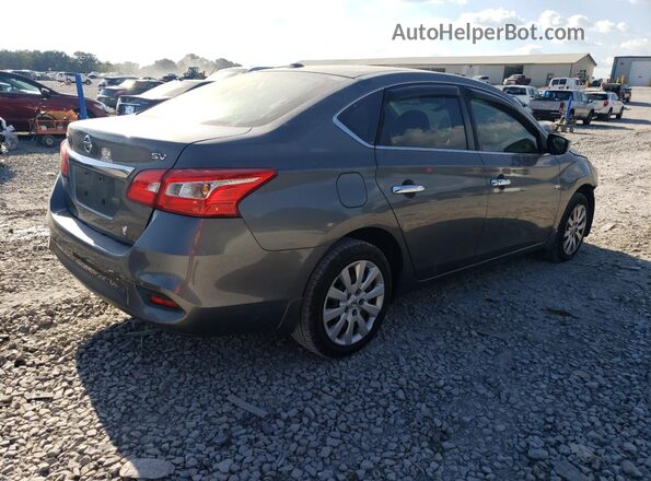 3N1AB7AP4GL675739 2016 NISSAN SENTRA Серый Задняя правая четверть