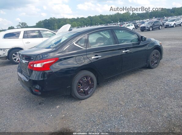 3N1AB7AP4GL678947 2016 NISSAN SENTRA Black Trasero derecho