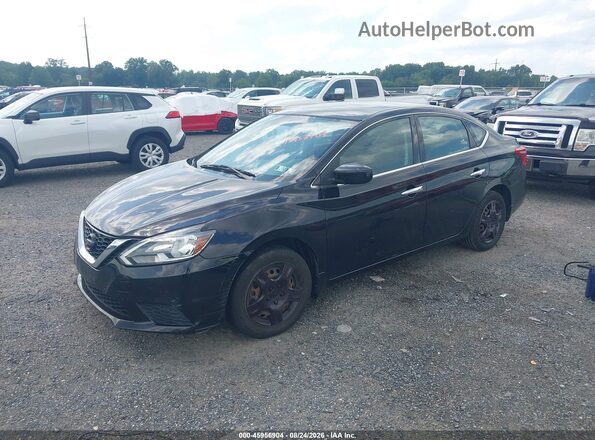 3N1AB7AP4GL678947 2016 NISSAN SENTRA Black Vista tres cuartos delantera izquierda