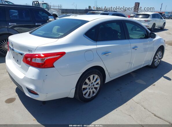3N1AB7AP4GY233711 2016 NISSAN SENTRA White Trasero derecho