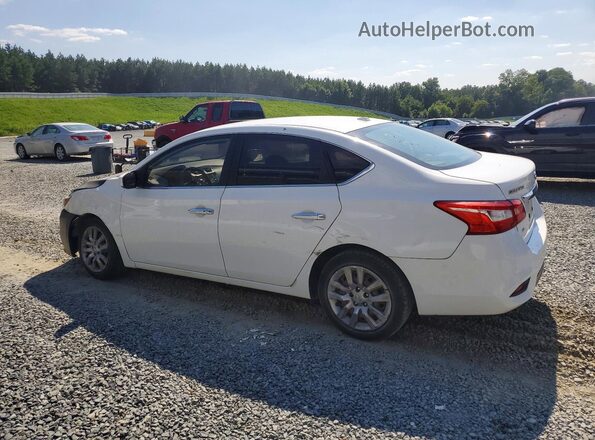 3N1AB7AP4GY233725 2016 NISSAN SENTRA White Trasero izquierdo