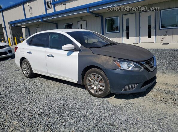 3N1AB7AP4GY233725 2016 NISSAN SENTRA White Delantero derecho