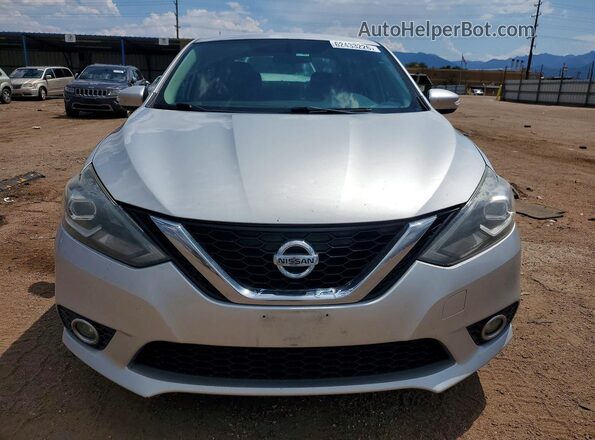 3N1AB7AP4GY235281 2016 NISSAN SENTRA Серебряный Вид спереди