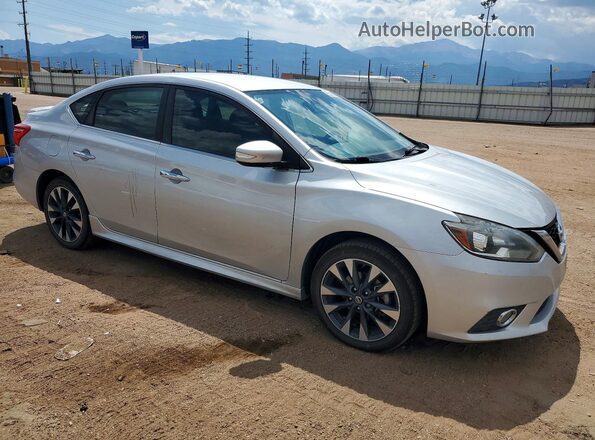 3N1AB7AP4GY235281 2016 NISSAN SENTRA Серебряный Передняя правая четверть