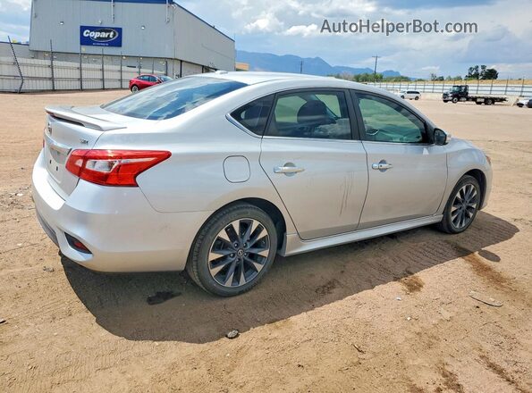 3N1AB7AP4GY235281 2016 NISSAN SENTRA Серебряный Задняя правая четверть