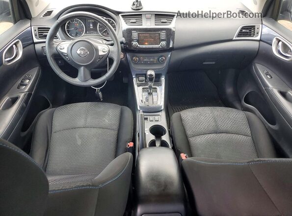 3N1AB7AP4GY235281 2016 NISSAN SENTRA Серебряный Вид панели приборов