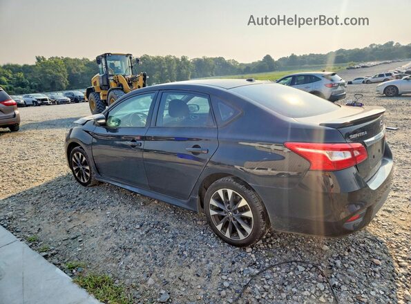 3N1AB7AP4GY249083 2016 NISSAN SENTRA Black Rear left