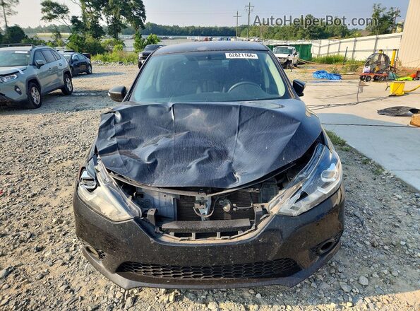 3N1AB7AP4GY249083 2016 NISSAN SENTRA Black Front view