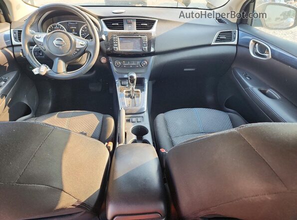 3N1AB7AP4GY249083 2016 NISSAN SENTRA Black Dashboard view