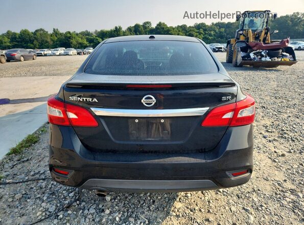 3N1AB7AP4GY249083 2016 NISSAN SENTRA Black Rear view