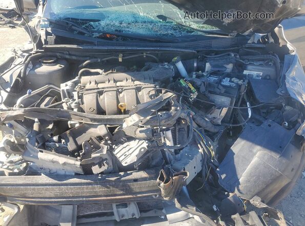 3N1AB7AP4GY251142 2016 NISSAN SENTRA Серый Вид задней части салона