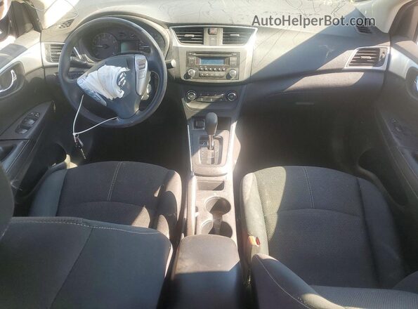 3N1AB7AP4GY251142 2016 NISSAN SENTRA Серый Вид панели приборов